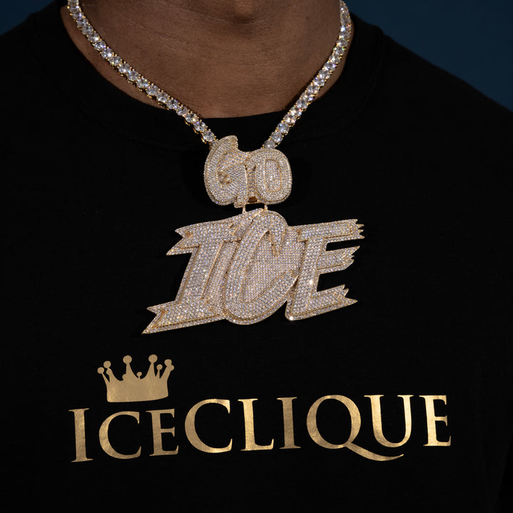 Custom Bail Micro Pave Custom Pendant - ICECLIQUE JEWELRY