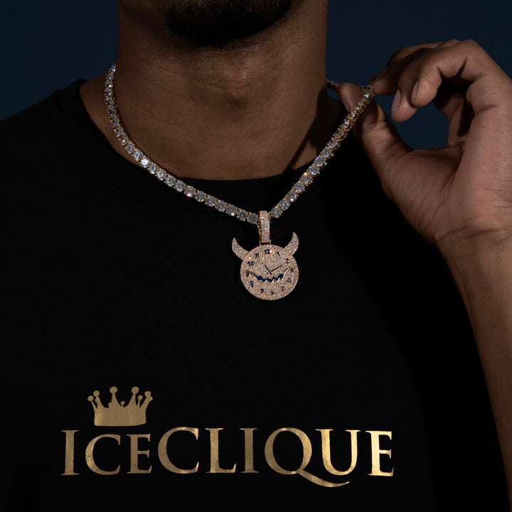 Demon Time Pendant - ICECLIQUE JEWELRY