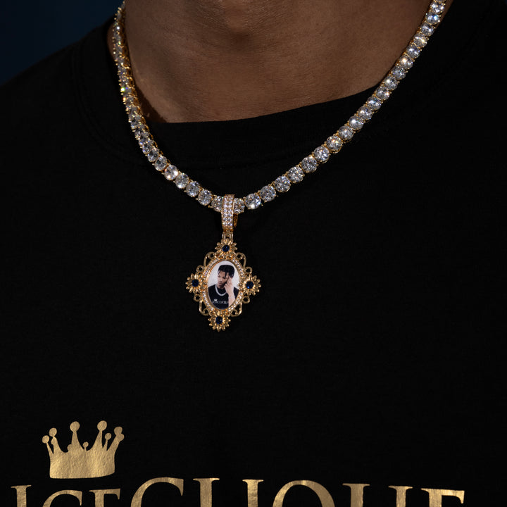 Mirror Custom Photo Pendant - ICECLIQUE JEWELRY