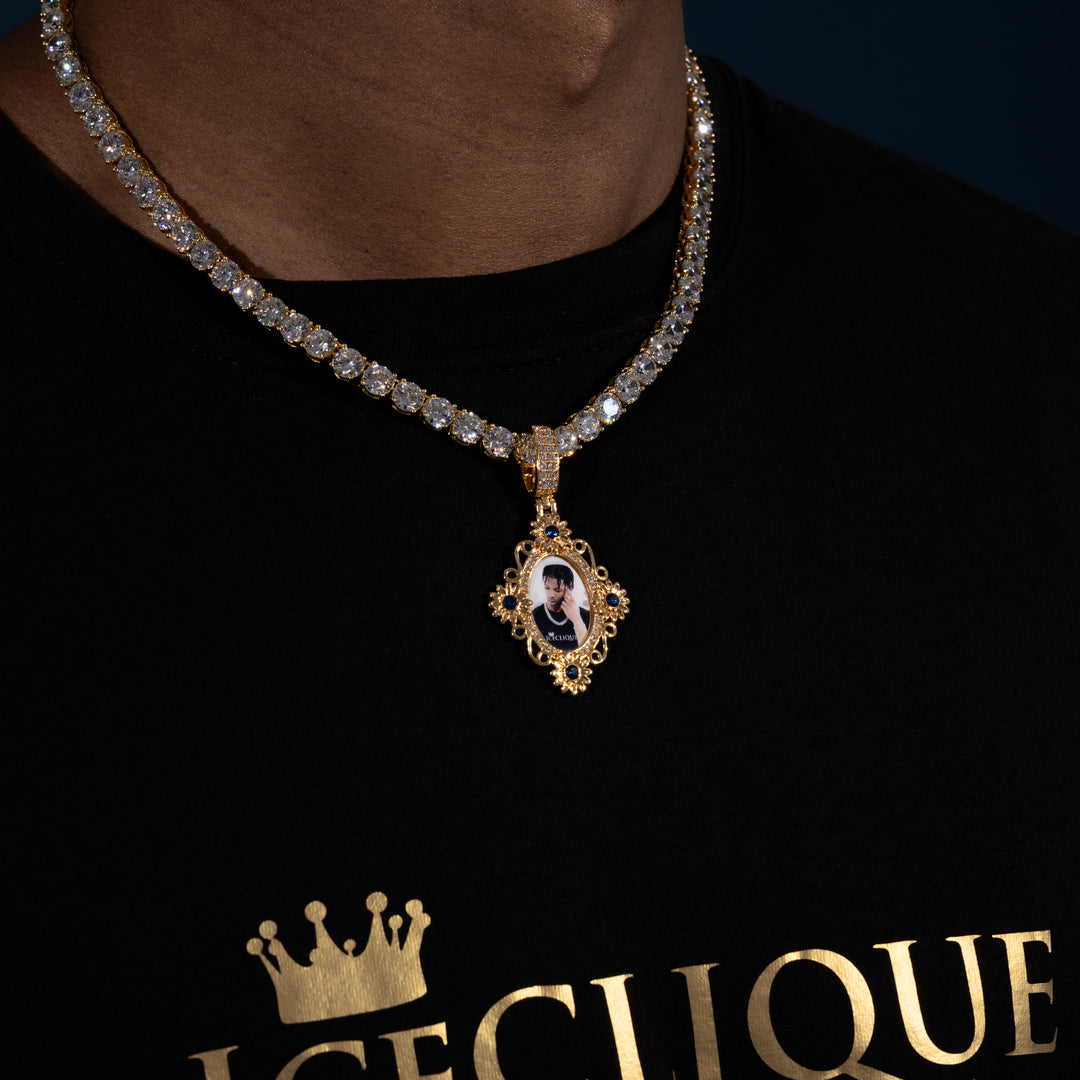 Mirror Custom Photo Pendant - ICECLIQUE JEWELRY