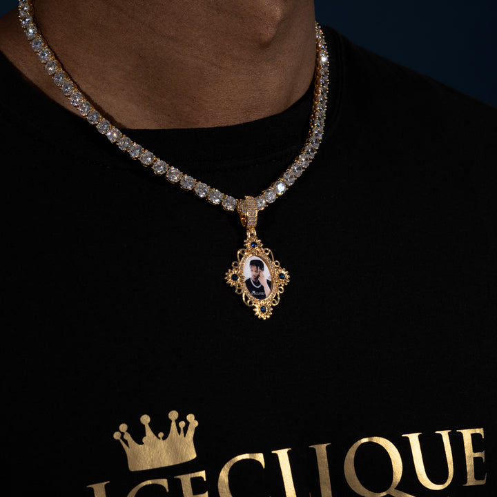 Mirror Custom Photo Pendant - ICECLIQUE JEWELRY