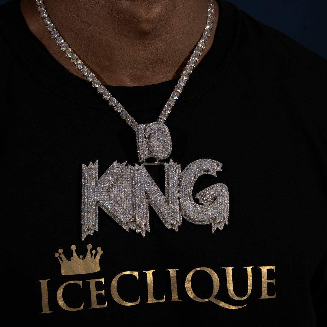 Custom Bail Micro Pave Custom Pendant - ICECLIQUE JEWELRY