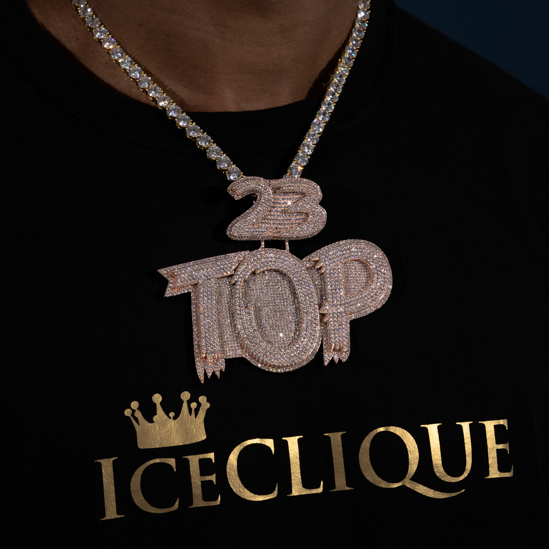 Custom Bail Micro Pave Custom Pendant - ICECLIQUE JEWELRY