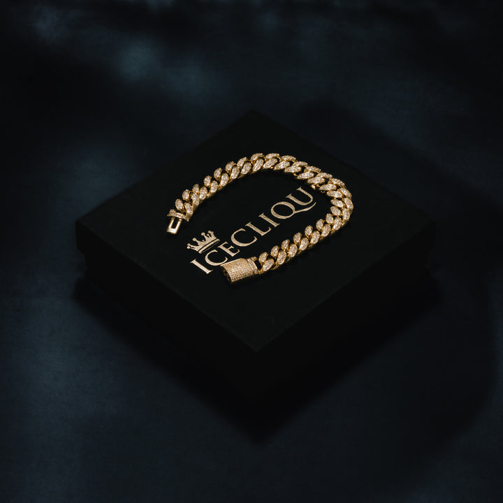 12MM Cuban Chain & Bracelet Bundle - ICECLIQUE JEWELRY