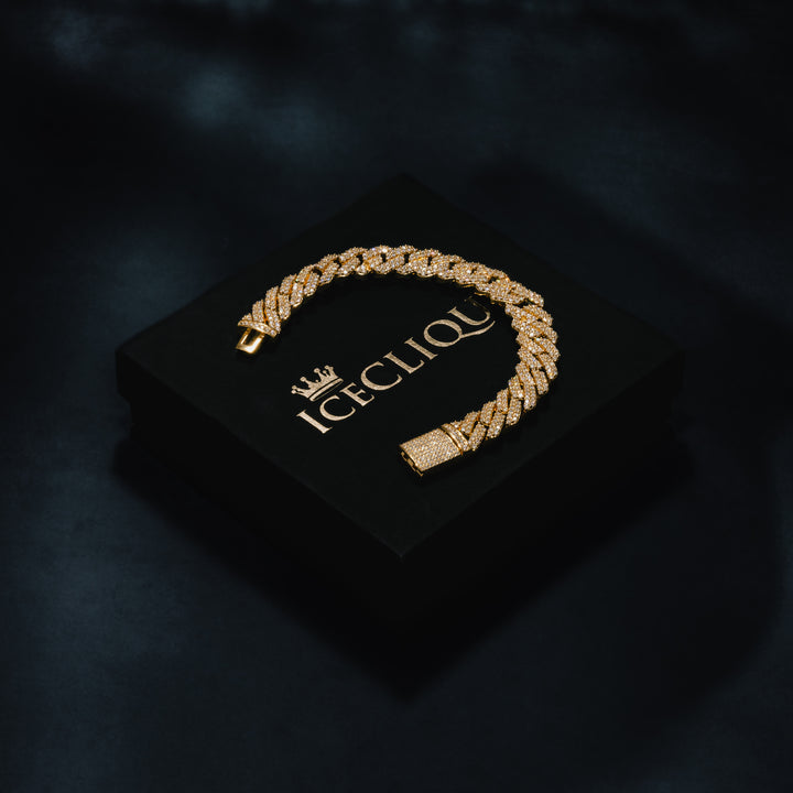 14MM Prong Cuban Chain & Bracelet Bundle - ICECLIQUE JEWELRY