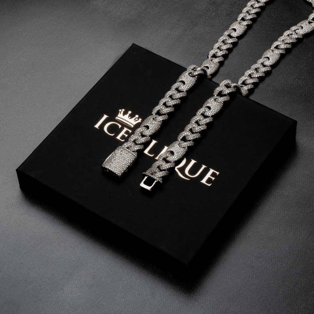 12mm Gucci Link Chain - ICECLIQUE JEWELRY