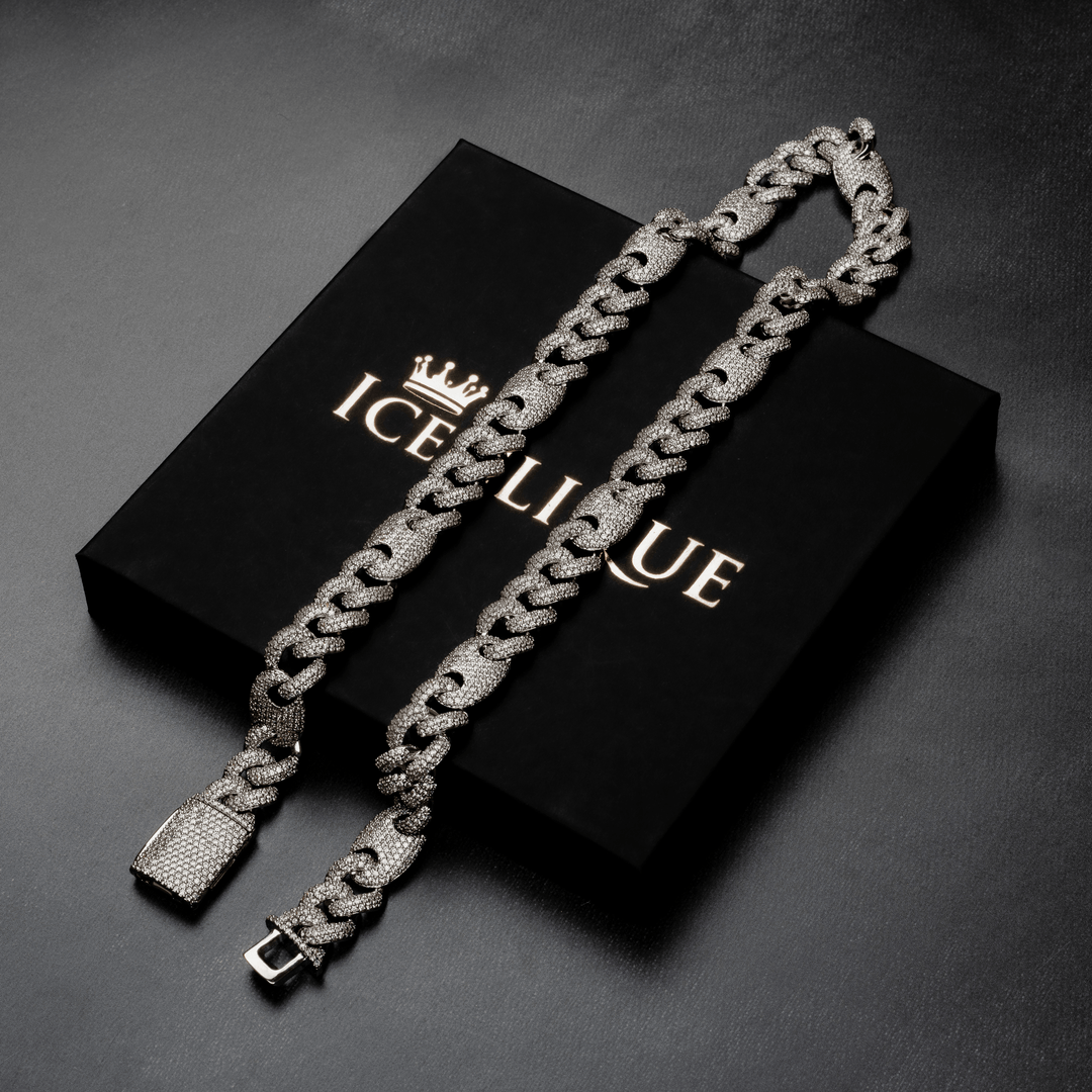 12mm Gucci Link Chain - ICECLIQUE JEWELRY