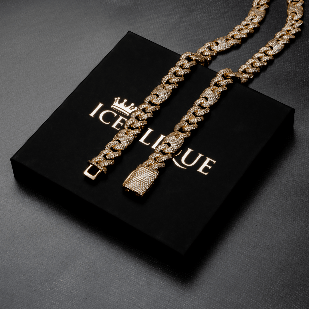 12mm Gucci Link Chain - ICECLIQUE JEWELRY
