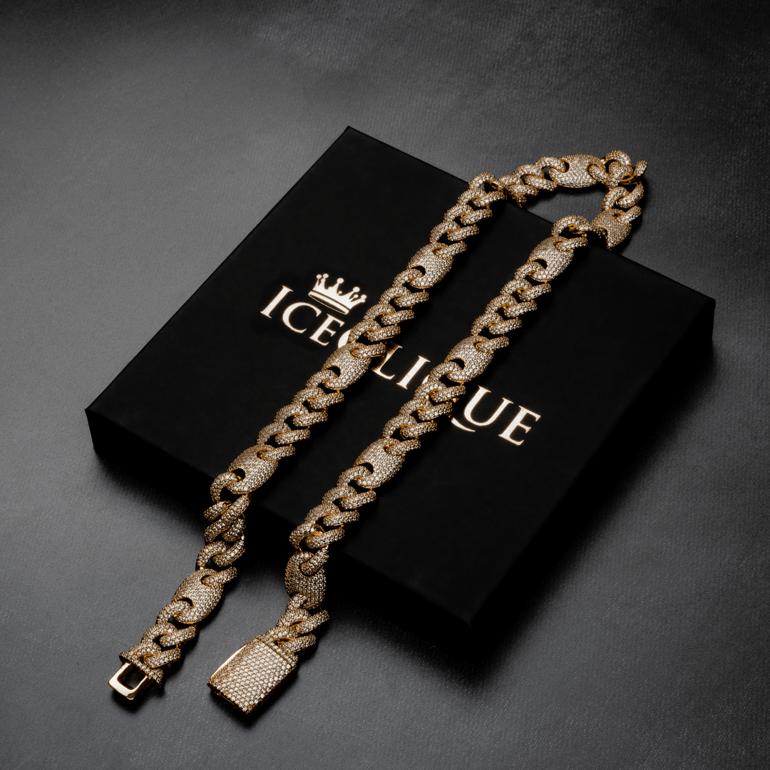 12mm Gucci Link Chain - ICECLIQUE JEWELRY