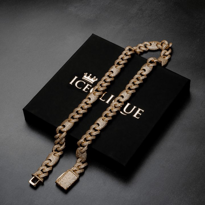 12mm Gucci Link Chain - ICECLIQUE JEWELRY