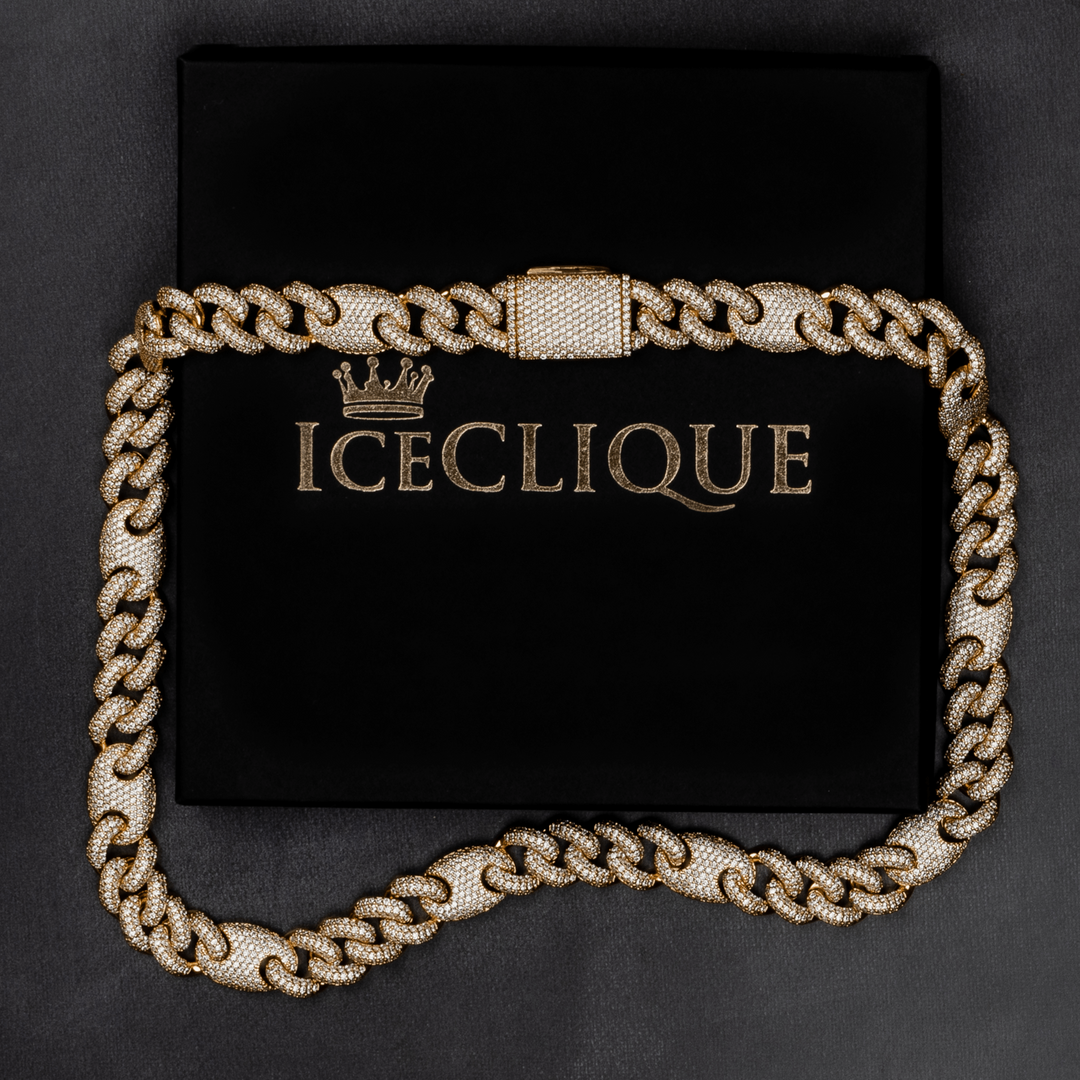 12mm Gucci Link Chain - ICECLIQUE JEWELRY