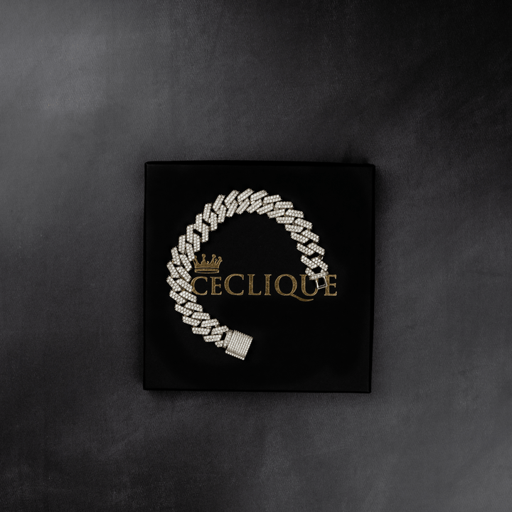 14mm Miami Cuban Bracelet - ICECLIQUE JEWELRY