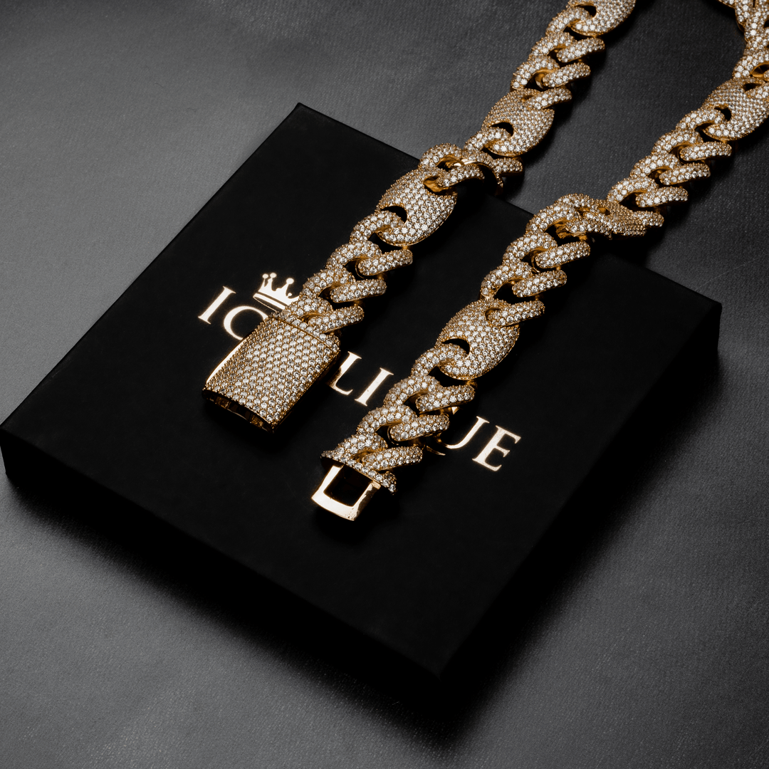 18mm Gucci Link Chain - ICECLIQUE JEWELRY