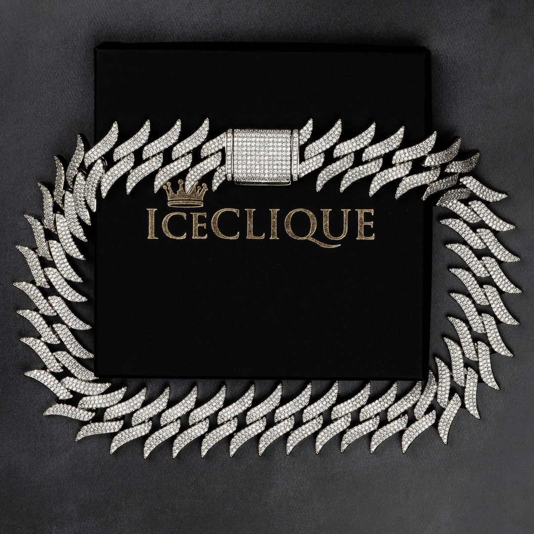 32mm Thorn Chain - ICECLIQUE JEWELRY
