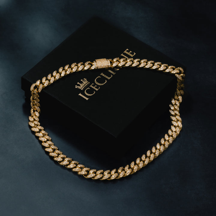 12MM Cuban Chain & Bracelet Bundle - ICECLIQUE JEWELRY