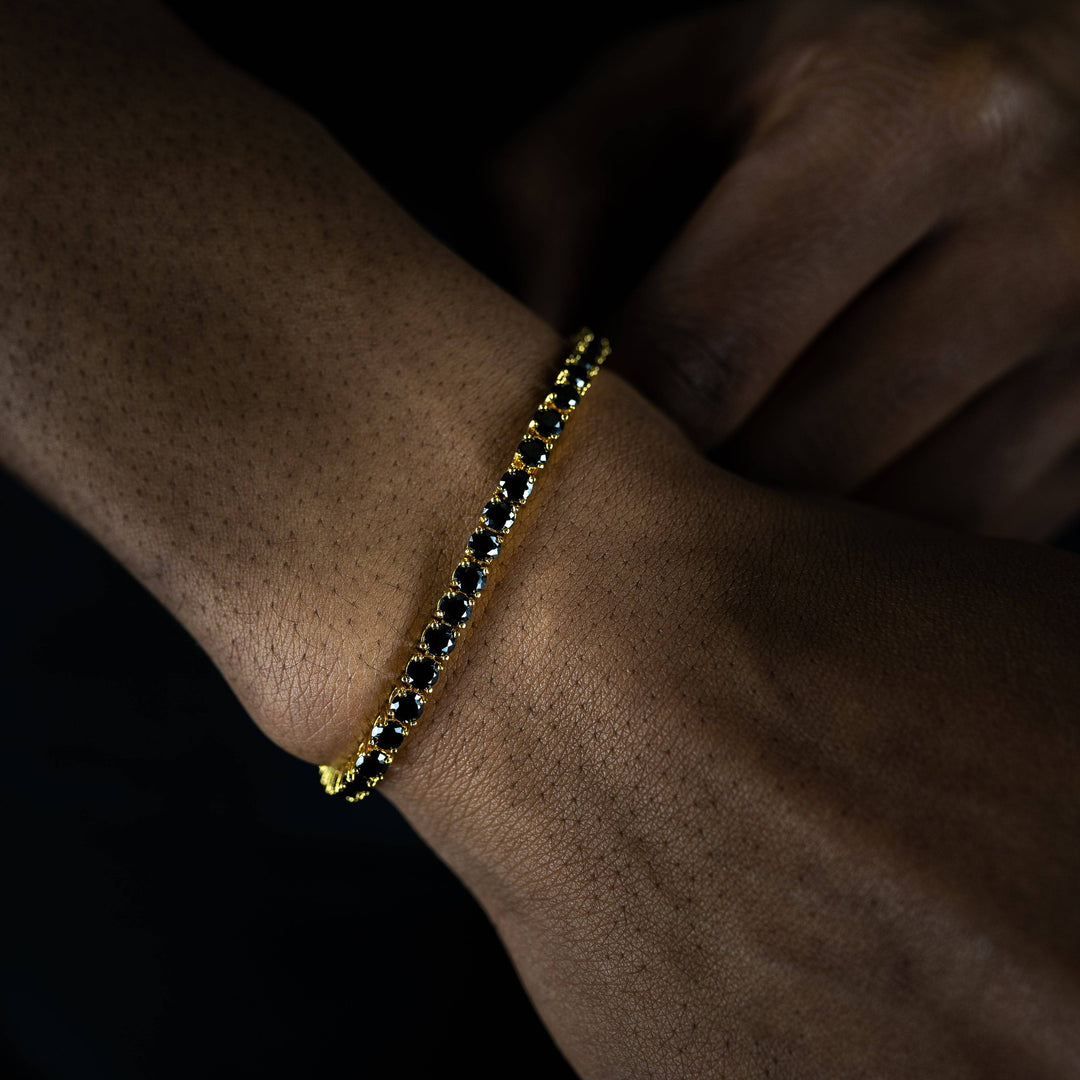 5mm Blackice Tennis Bracelet - ICECLIQUE JEWELRY