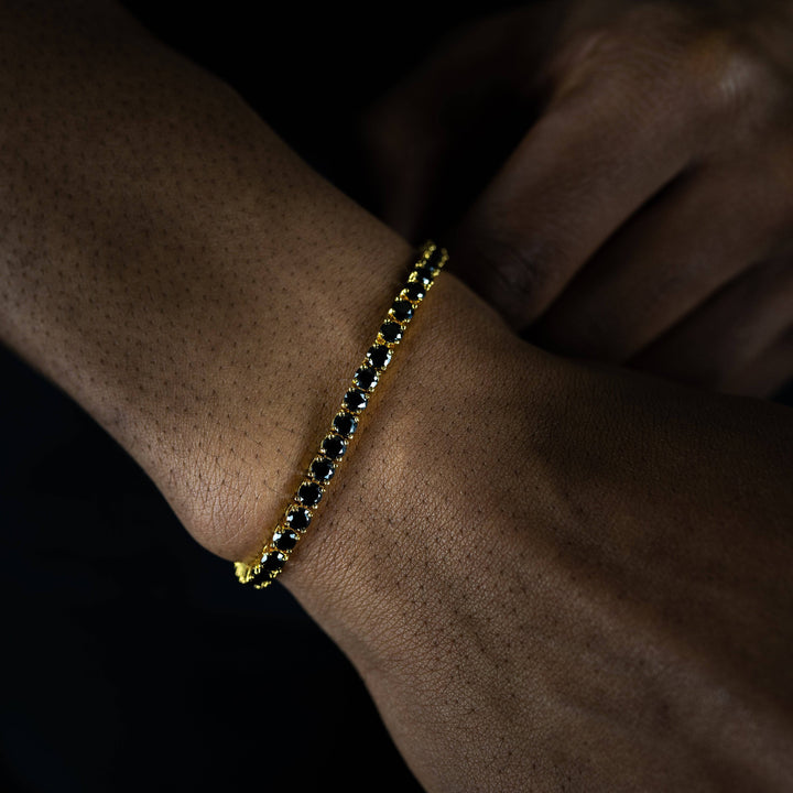 5mm Blackice Tennis Bracelet - ICECLIQUE JEWELRY