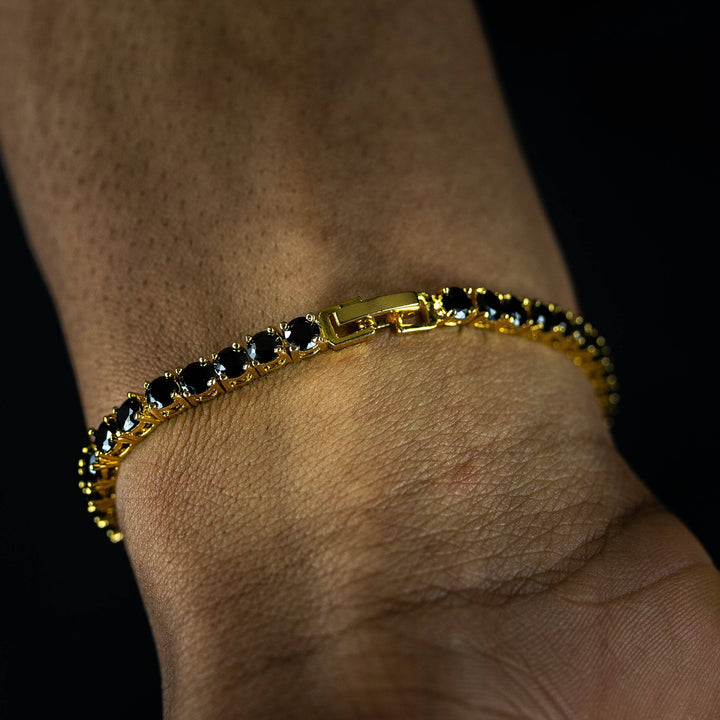 5mm Blackice Tennis Bracelet - ICECLIQUE JEWELRY