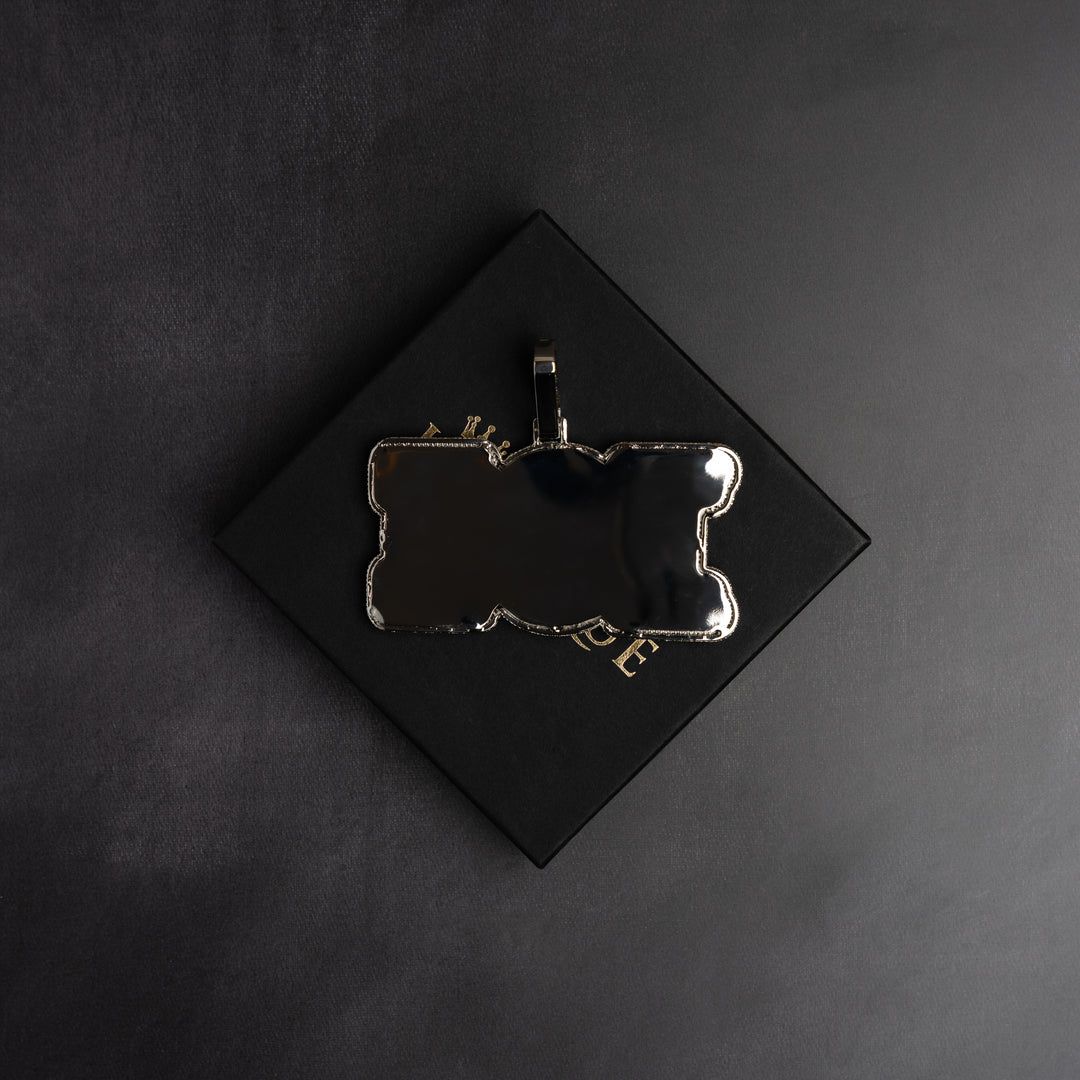 Custom VVS Baguette Letter Pendant - ICECLIQUE JEWELRY