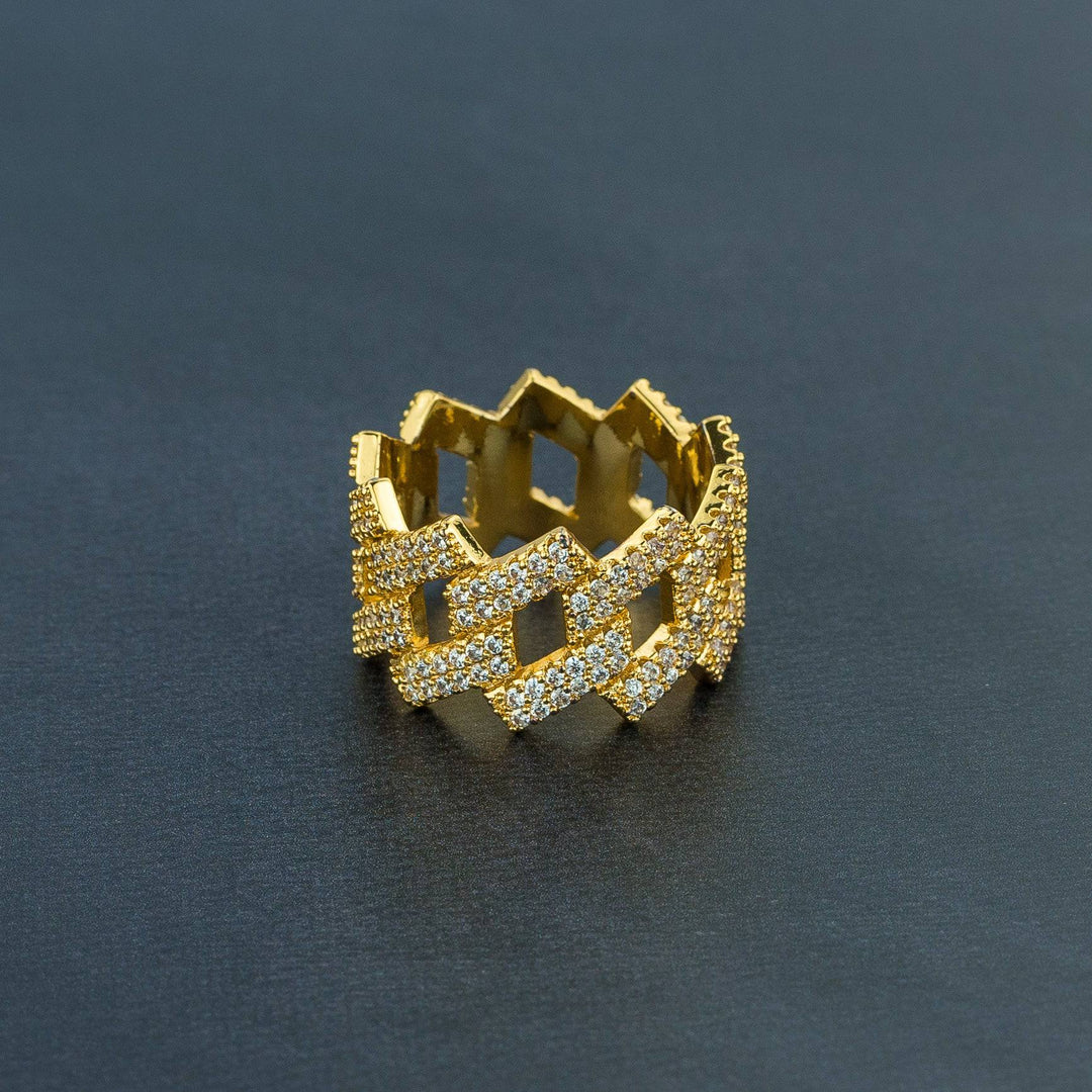 Iced Prong Ring - ICECLIQUE JEWELRY