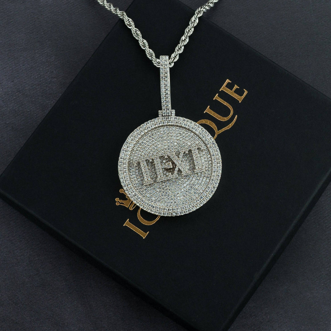 Rotating Custom Pendant - ICECLIQUE JEWELRY