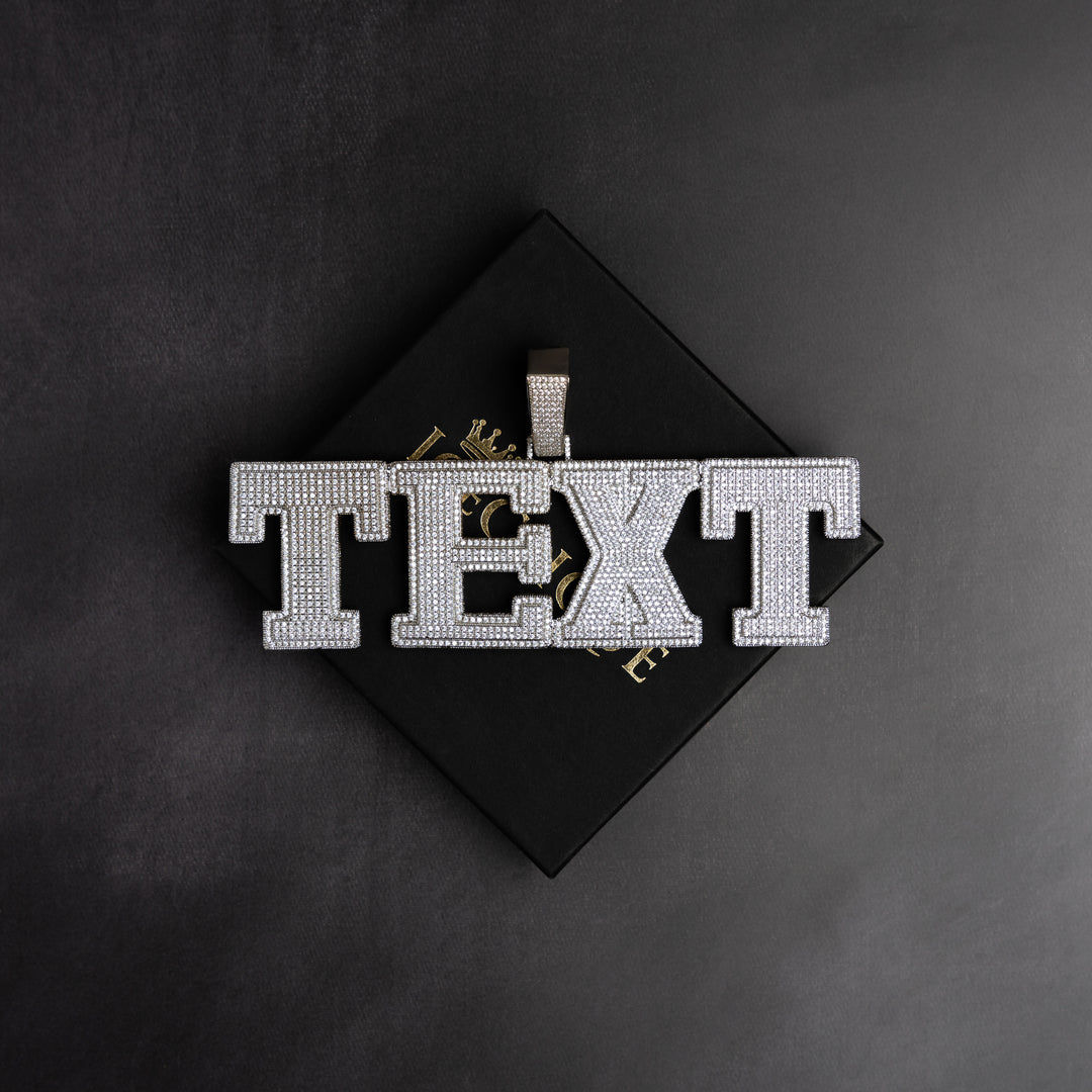 Custom Multi-Layer Letter Pendant - ICECLIQUE JEWELRY