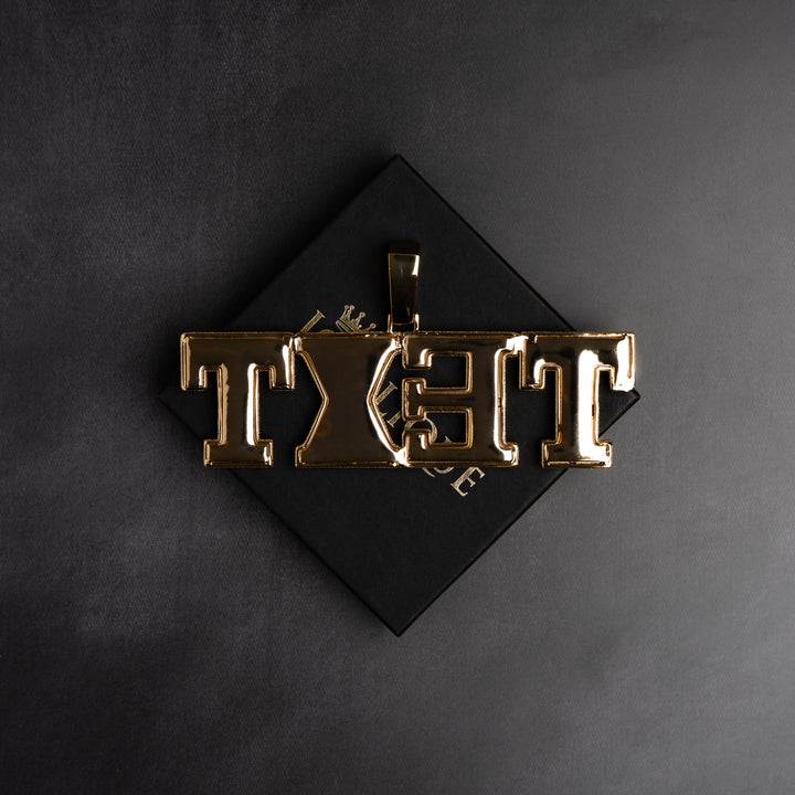 Custom Multi-Layer Letter Pendant - ICECLIQUE JEWELRY