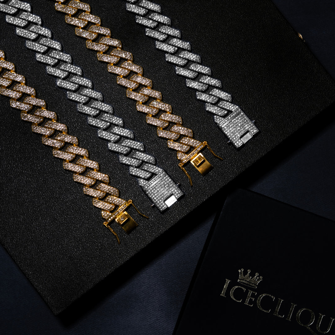 20mm Prong Chain - ICECLIQUE JEWELRY
