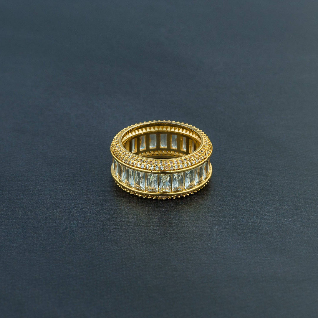 Iced Baguette Ring - ICECLIQUE JEWELRY