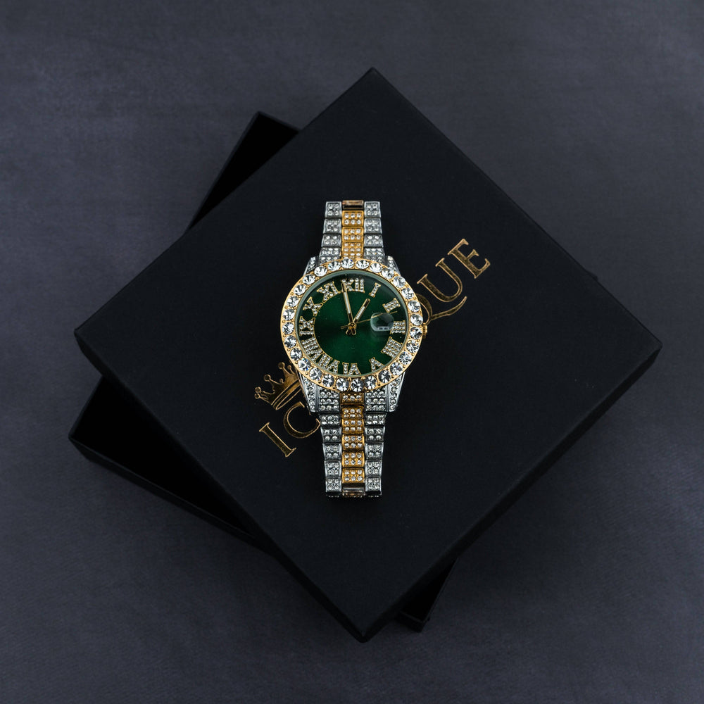 Fully Iced Out Presidential Watch - ICECLIQUE JEWELRY