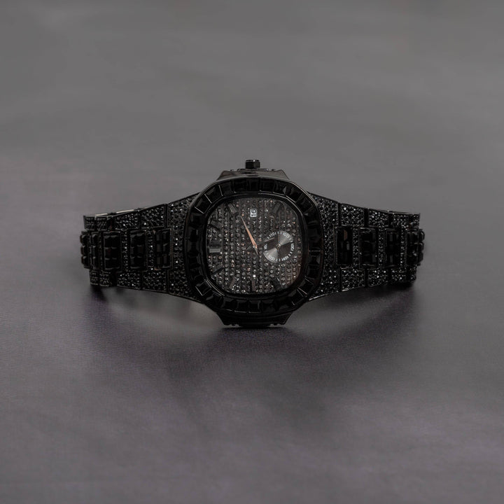 Iced Out Baguette Watch - ICECLIQUE JEWELRY