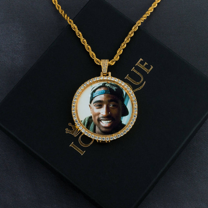 Iced Custom Photo Pendant - ICECLIQUE JEWELRY
