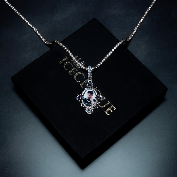 Mirror Custom Photo Pendant - ICECLIQUE JEWELRY