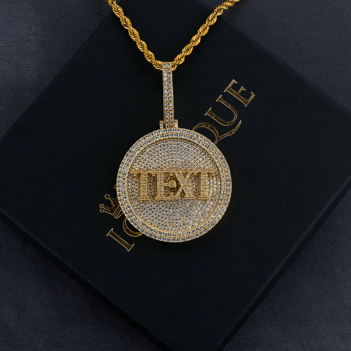 Rotating Custom Pendant - ICECLIQUE JEWELRY