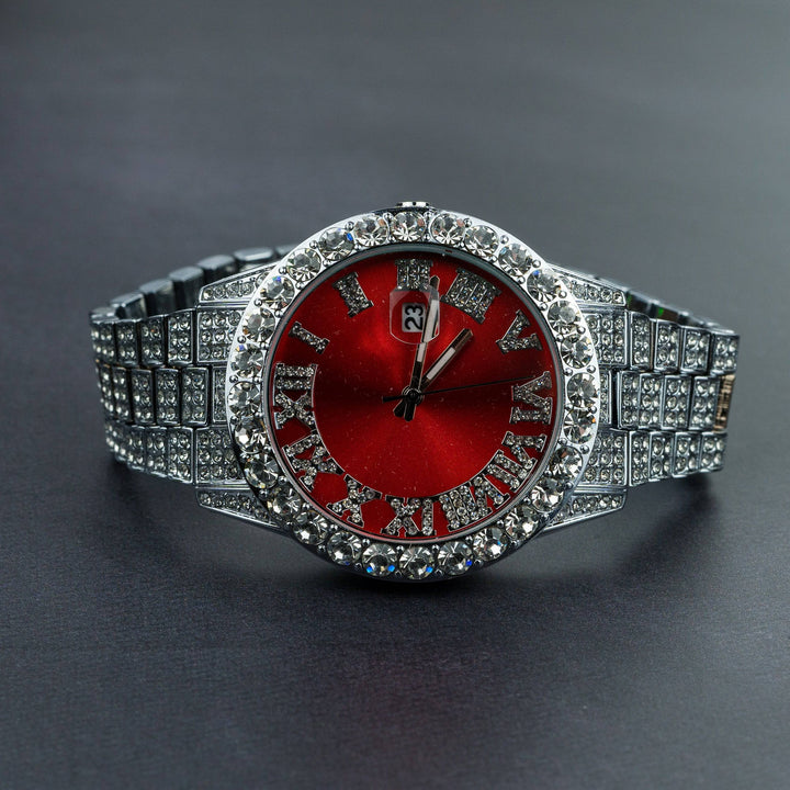 Fully Iced Out Presidential Watch - ICECLIQUE JEWELRY