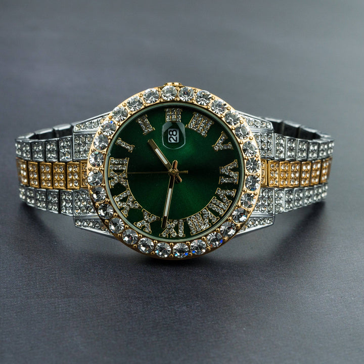 Fully Iced Out Presidential Watch - ICECLIQUE JEWELRY