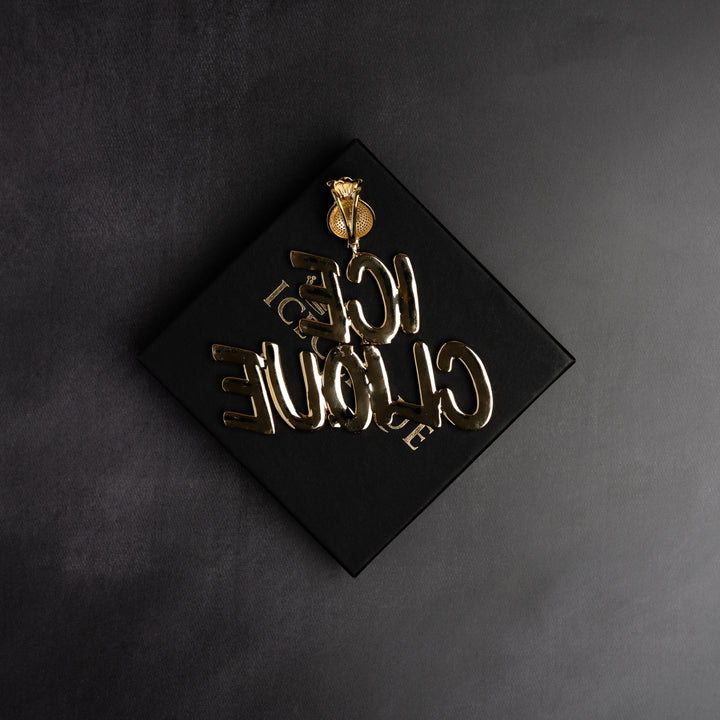 Custom Moneybag Letter Pendant - ICECLIQUE JEWELRY