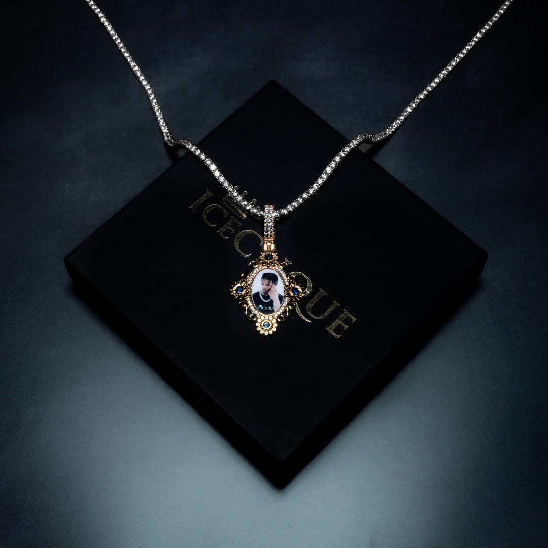 Mirror Custom Photo Pendant - ICECLIQUE JEWELRY