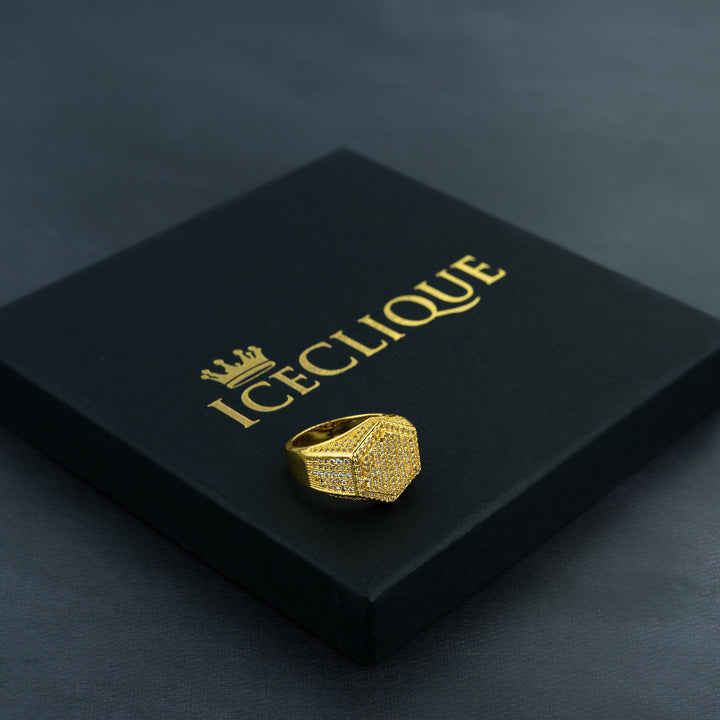 Hexagon Ring - ICECLIQUE JEWELRY