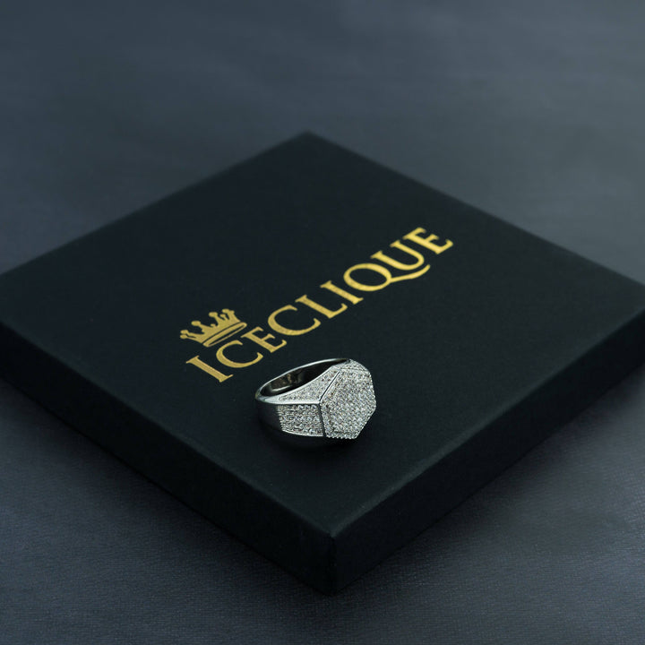 Hexagon Ring - ICECLIQUE JEWELRY