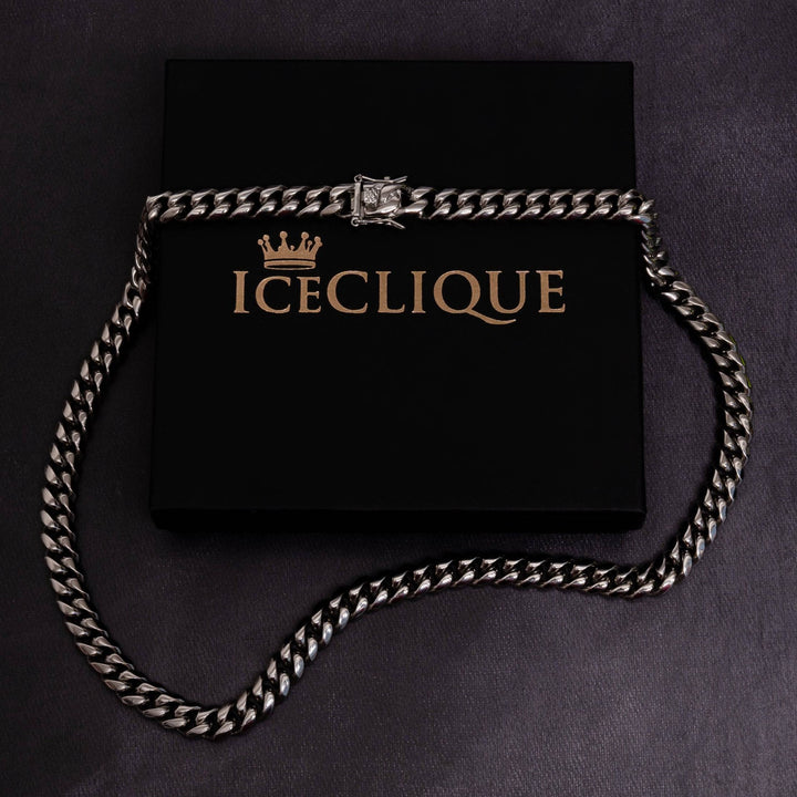 10mm Cuban Chain - ICECLIQUE JEWELRY