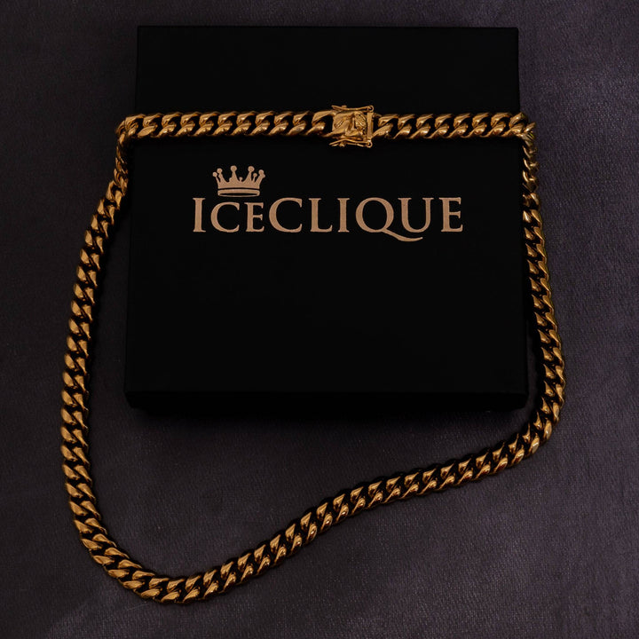 10mm Cuban Chain - ICECLIQUE JEWELRY