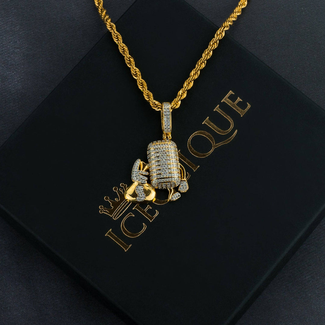 Mic Stacks Pendant - ICECLIQUE JEWELRY