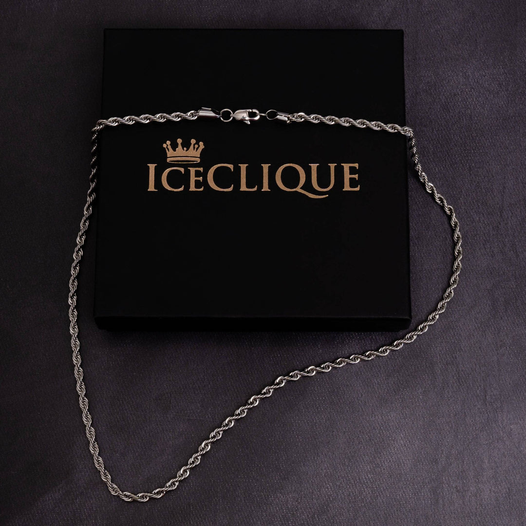 3mm Rope Chain - ICECLIQUE JEWELRY