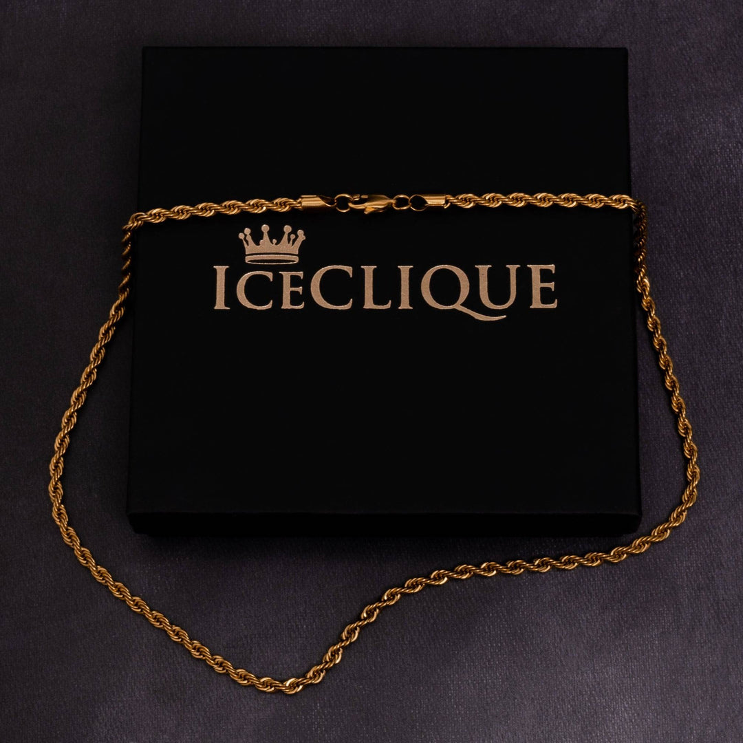 3mm Rope Chain - ICECLIQUE JEWELRY