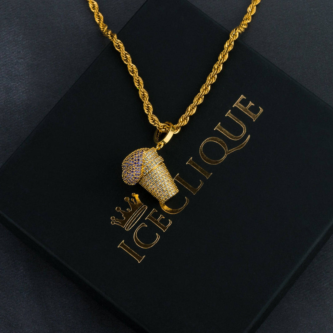 Iced Lean Pendant - ICECLIQUE JEWELRY