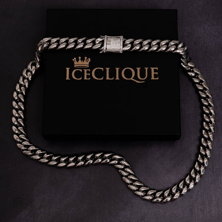 14mm Cuban Chain - ICECLIQUE JEWELRY