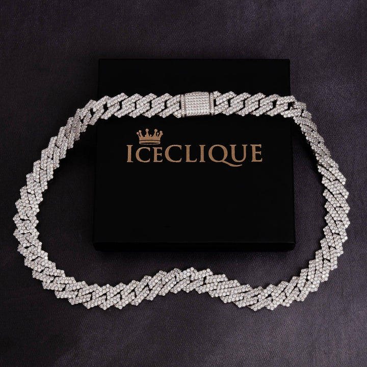 17mm Prong Chain - ICECLIQUE JEWELRY