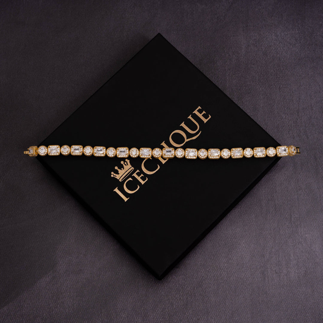 8mm Baguette Bracelet - ICECLIQUE JEWELRY