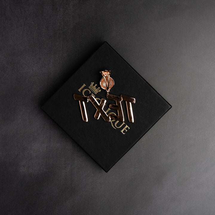 Custom Moneybag Letter Pendant - ICECLIQUE JEWELRY